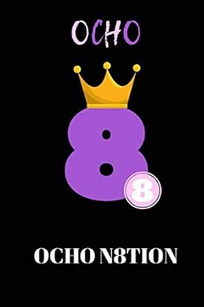 Buy Ocho N8tion: Rep your Sorority Line Number Journal, for your Soror ...
