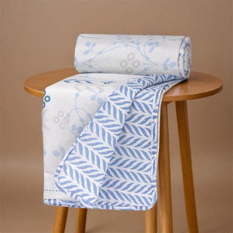 Buy HUESLAND 100% Cotton Reversible Dohar Single Bed Cotton | Soft ...