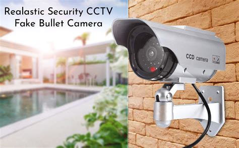 Buy Vruta Security CCTV False Outdoor CCD Camera Fake Dummy Security ...