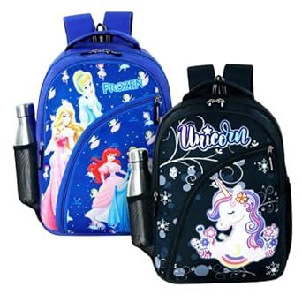 Buy Solander Kids School Backpack Cartoon Character Bags Combo Set for ...