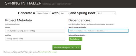 Spring Boot Config 的图像结果