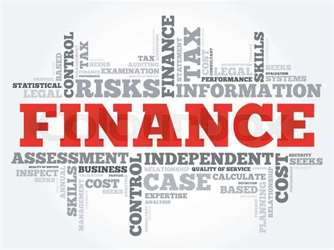 Finance Word Cloud Example 的图像结果