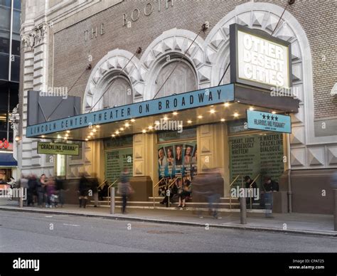 Other Desert Cities marquee,The Booth Theatre, Broadway, Times Square ...