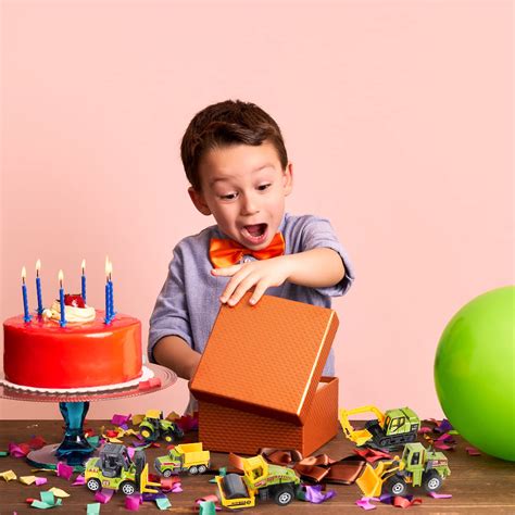 Mini Construction Trucks Toys, Small Construction Toys 6Pcs Diecast ...