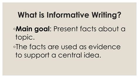 Informative Writing Style Meaning 的图像结果