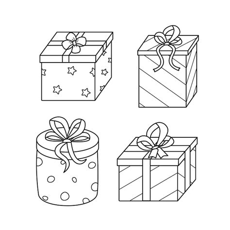 Gift outline Vectors - Download Free High-Quality Vectors from Freepik ...