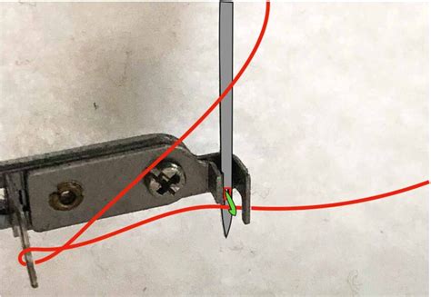 Image result for How to Thread Needleon 158 19131 Machine