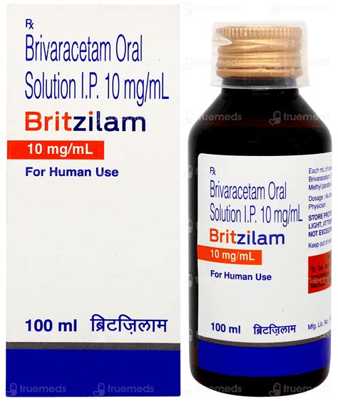 Britzilam 10 Mg Oral Solution 100 Ml - Uses, Side Effects, Dosage ...