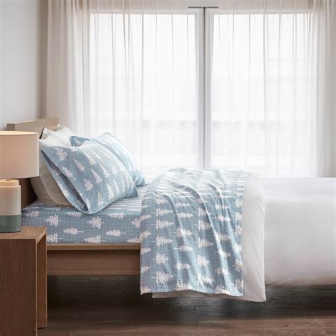 Twin Size Bed Sheets Set, 3-Piece Cozy Cotton Flannel Sheets Set Twin ...