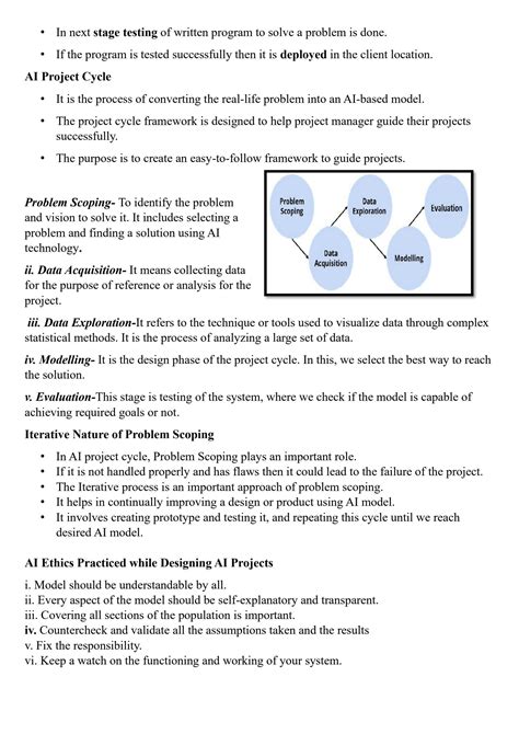 Image result for Ai Project Cycle Problem Scoping Class 9
