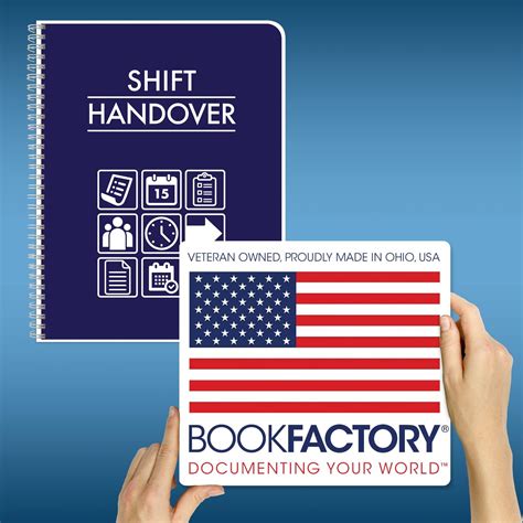 Buy BookFactory Shift Handover Log Book/Shift Hand Over Communications ...