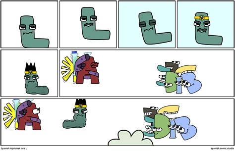 Spanish Alphabet lore L - Comic Studio