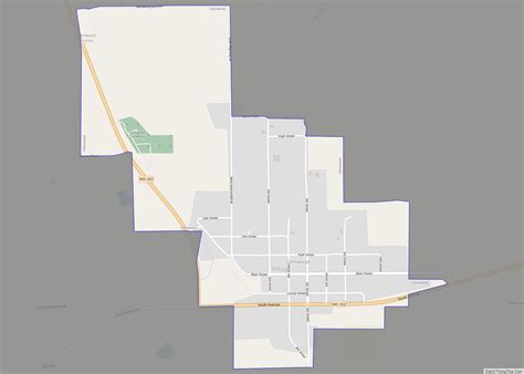 Map of Glenwood village, Missouri - Thong Thai Real