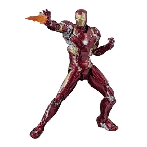 Avengers: Infinity Saga Iron Man Mark 46 DLX 1:12 Scale Action Figure