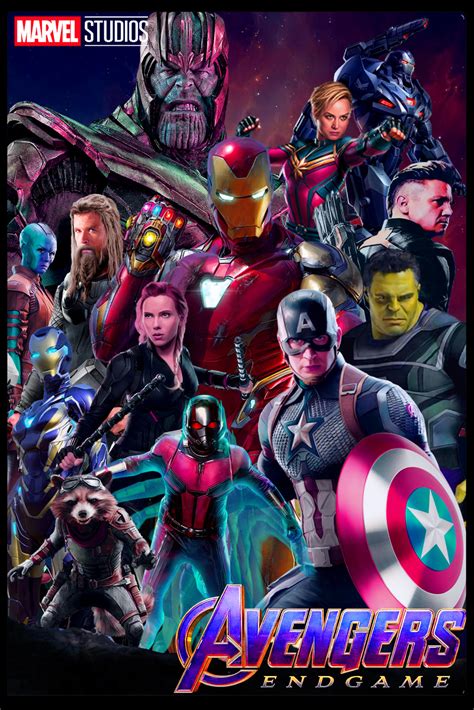 Avengers Endgame Poster by bertzee on DeviantArt