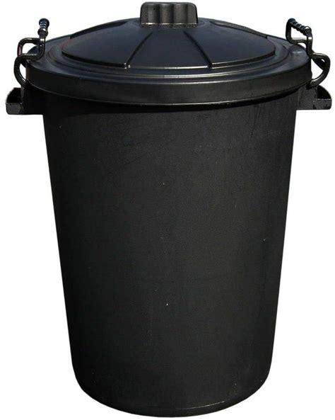 Buy 50L Litre Plastic Swing Bin/Recycle Waste Bin/Heavy Duty Clip Lock ...