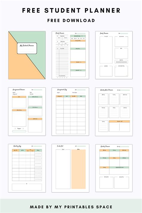 Image result for Student Daily Planner Notebook