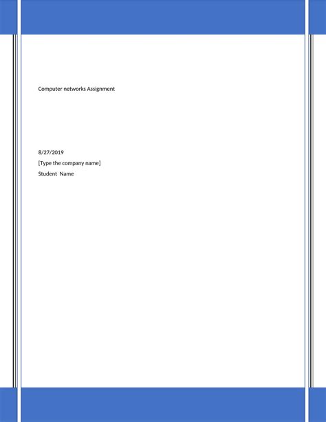 Image result for Networks Assignment