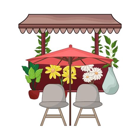 Market stall | Premium Vector