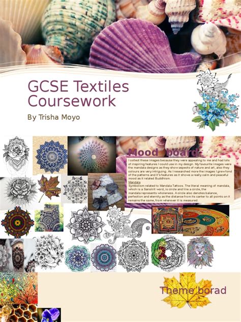 Image result for Textiles GCSE Coursework