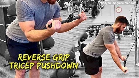 Reverse Grip Tricep Pushdown vs Overhand Grip For Bigger Arm Gains