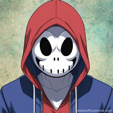 Man with Shy-Guy Mask | Stable Diffusion Online