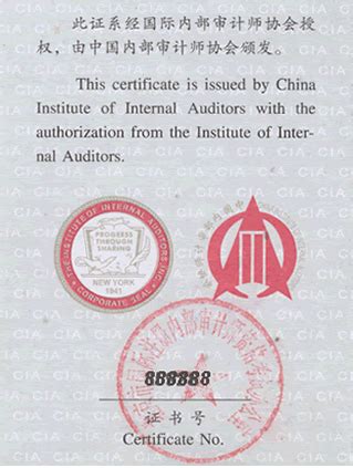 CIA资格证书信息说明_中国CIA考试网