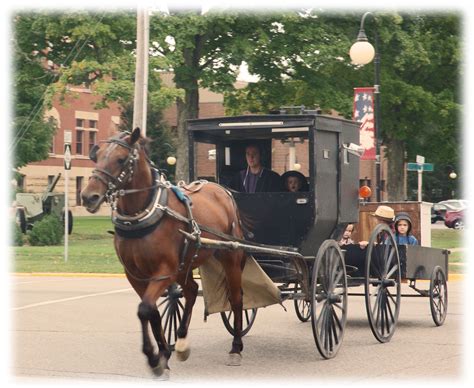 Amish family in downtown Centreville MI. | Scenic photos, Water park ...
