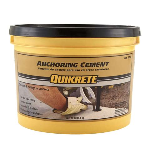 Cemento Anclaje Exteriores 10 Libras QUIKRETE 1245-11 | Do it Center