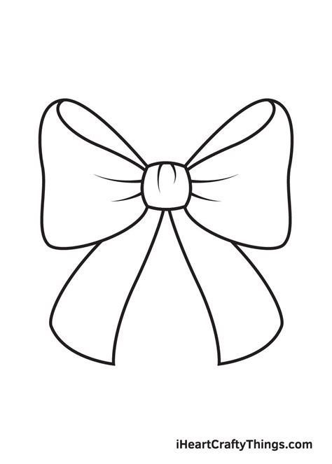 Aesthetic Bow Drawing