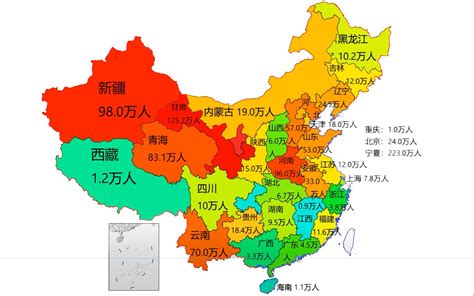 中国大陆回族人口分布，宁夏回族人口占总人口的34.8％，真不愧是回族自治区！_哔哩哔哩 (゜-゜)つロ 干杯~-bilibili