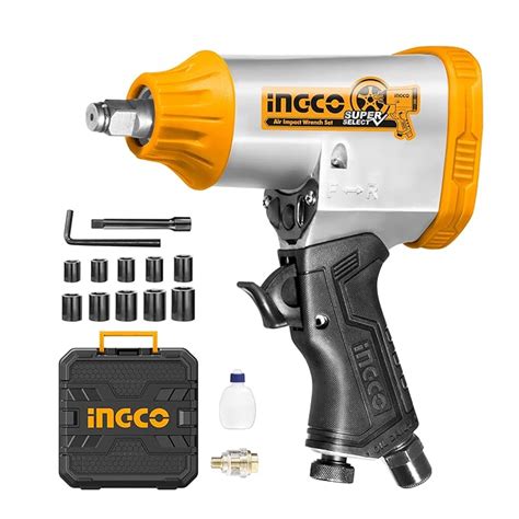 Ingco Impact Wrench, Air Impact Wrench 1/2 inch, Pneumatic Impact ...