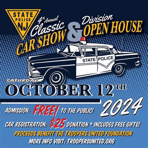4th Annual NJSP Classic Car Show & Division HQ Open House, New Jersey ...