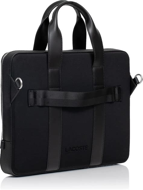 Buy Lacoste Men's Leather Computer bag Core Online at Lowest Price in ...
