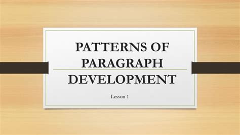 Image result for Narration Pattern of Development