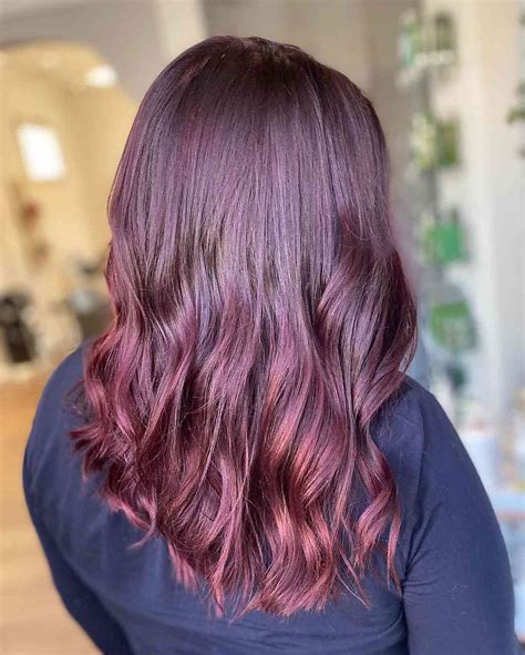 Red Ombre Before And After