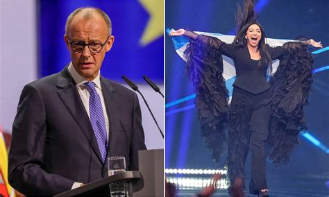 German chancellor calls on the nation to QUIT Eurovision if Israel is ...