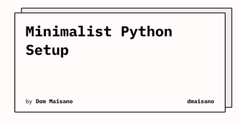 Image result for Modern Python Setup