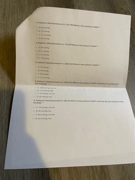 Image result for Map Algorithm Blood Pressure