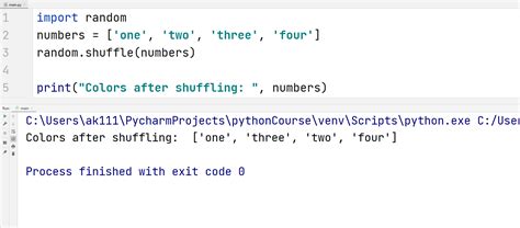 Random Module in Python 的图像结果