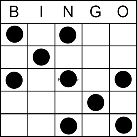 Image result for Examples of Bingo Patterns