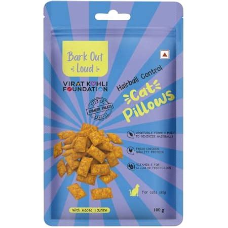 Buy Bark Out Loud by Vivaldis - Cat Pillow Treats |Hairball Control ...