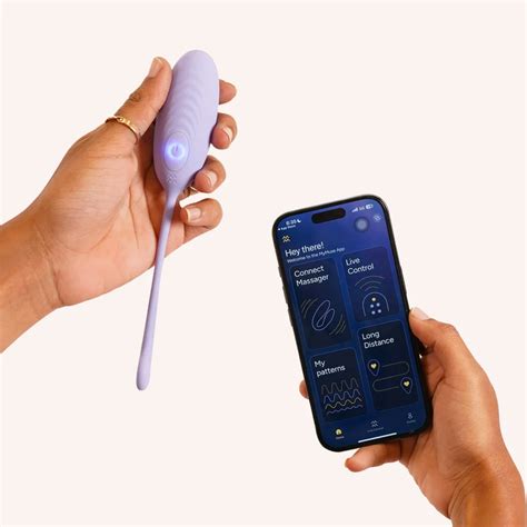 MyMuse Dive+ Egg Massager | App-Controlled, Long Distance, Ribbed Head