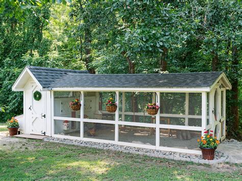 Chicken Coop Building Plans Easy Walk in Coop and Run, Secure Backyard ...