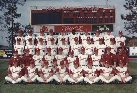 Florida State Baseball Uniform History at Eliza Sizer blog