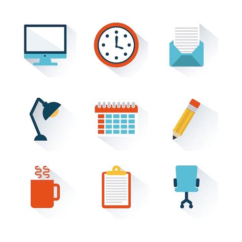 Office design over white background vector illustration | Premium Vector