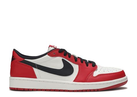 Jordan 1 Retro Low OG 'Chicago' - Air Jordan - 705329 600 - varsity red ...