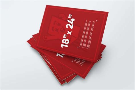 18″ x 24″ Poster Printing - MightyPosters - Free Shipping