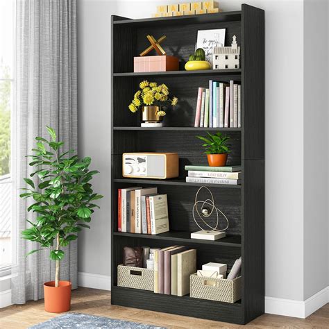 Amazon.com: Tribesigns 72-inch Tall Bookcase, Modern 6-Tier White ...
