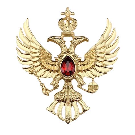 Buy JXS Soviet Badges, Replicas of Russian Double-Headed Eagle Badges ...